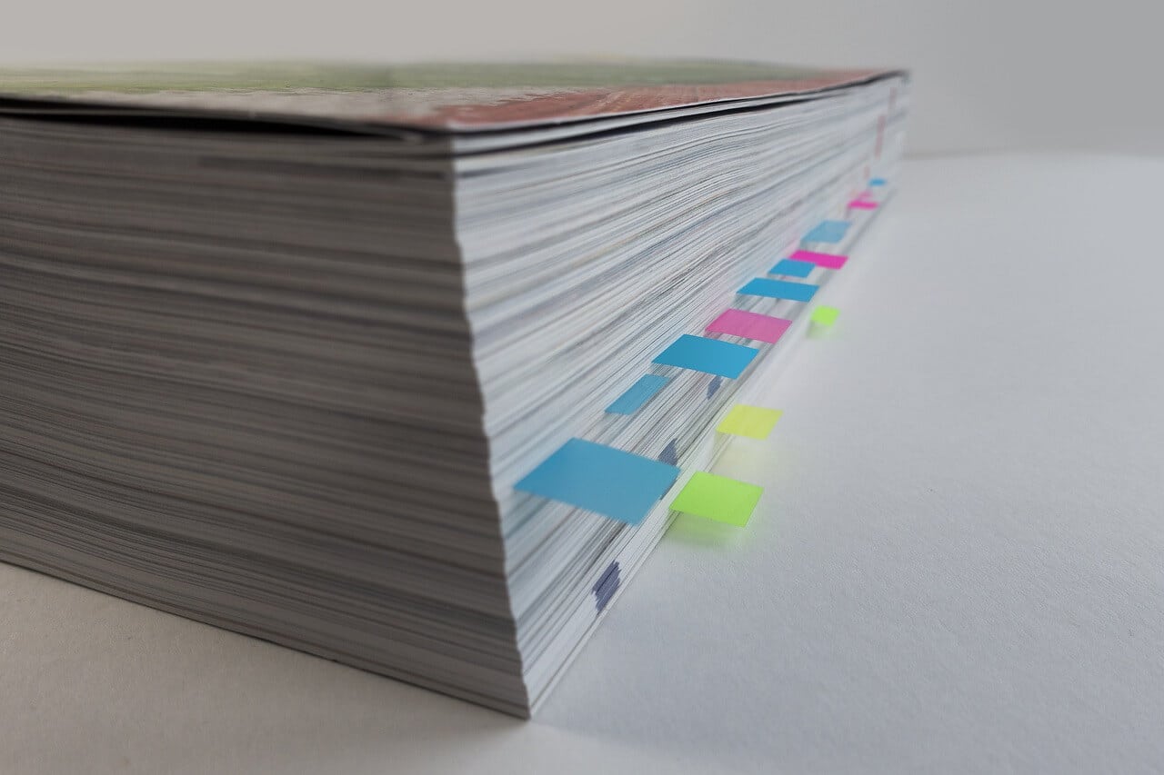 catalogue en papier