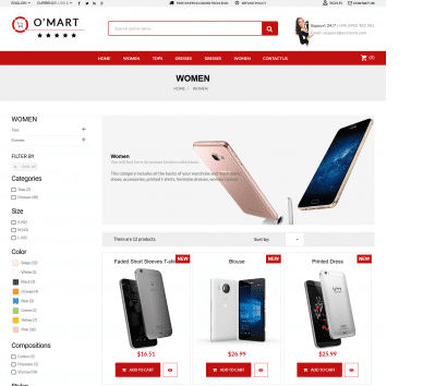 theme presta gratuit pour produits electroniques