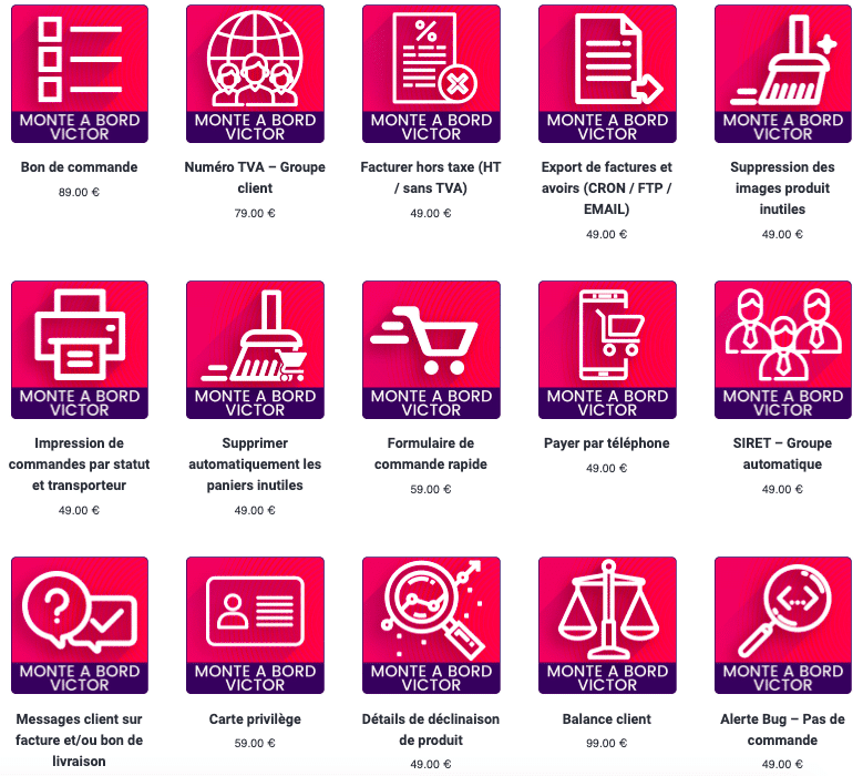 prestashop addons monte a bord victor